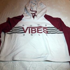 Cute cropped sweatshirt